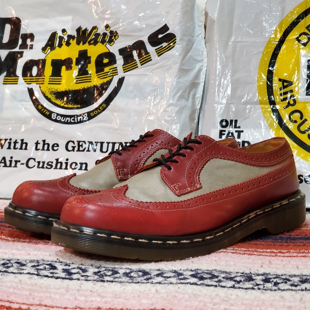 Vintage Made In England Wingtip Dr Martens
